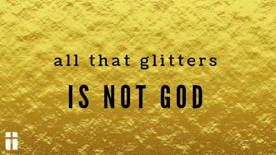 All that glitters is not …