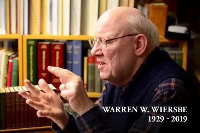 Dr Warren Wiersbe