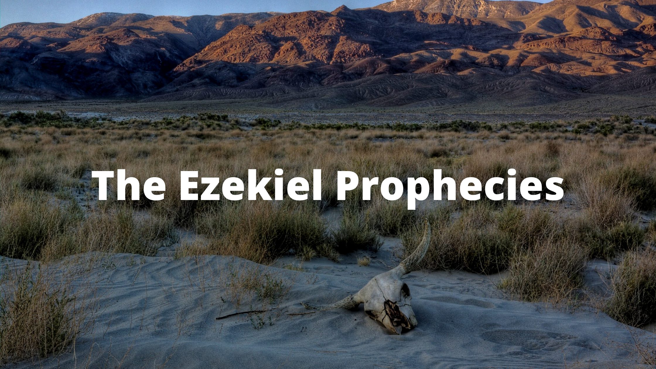 The Ezekiel Prophesies
