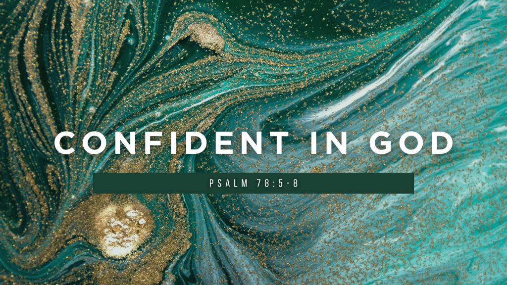 Confident in God